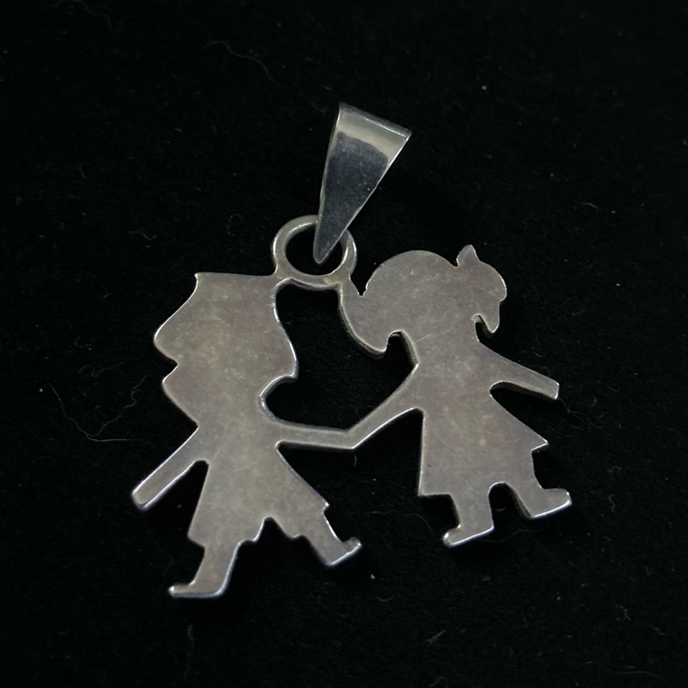 Mexican Sterling Silver Figural Pendant